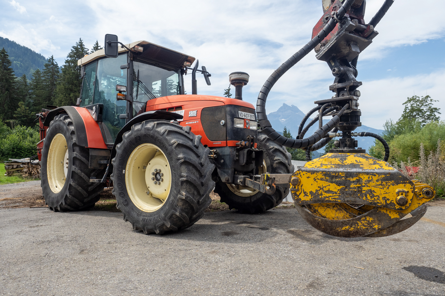 Pousaz-Grappin à bois
